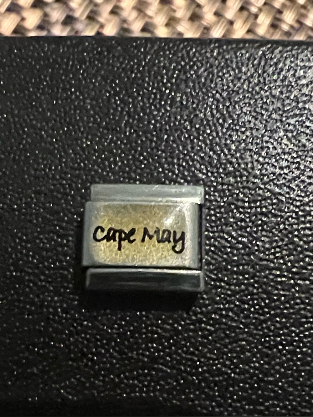 RARE Zoppini CAPE MAY Stainless Steel Italian Charm